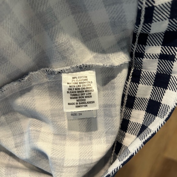 Kim Rogers Womens Navy/White 2XL Jean Jacket - Brand New/w/tags - Picture 9 of 11